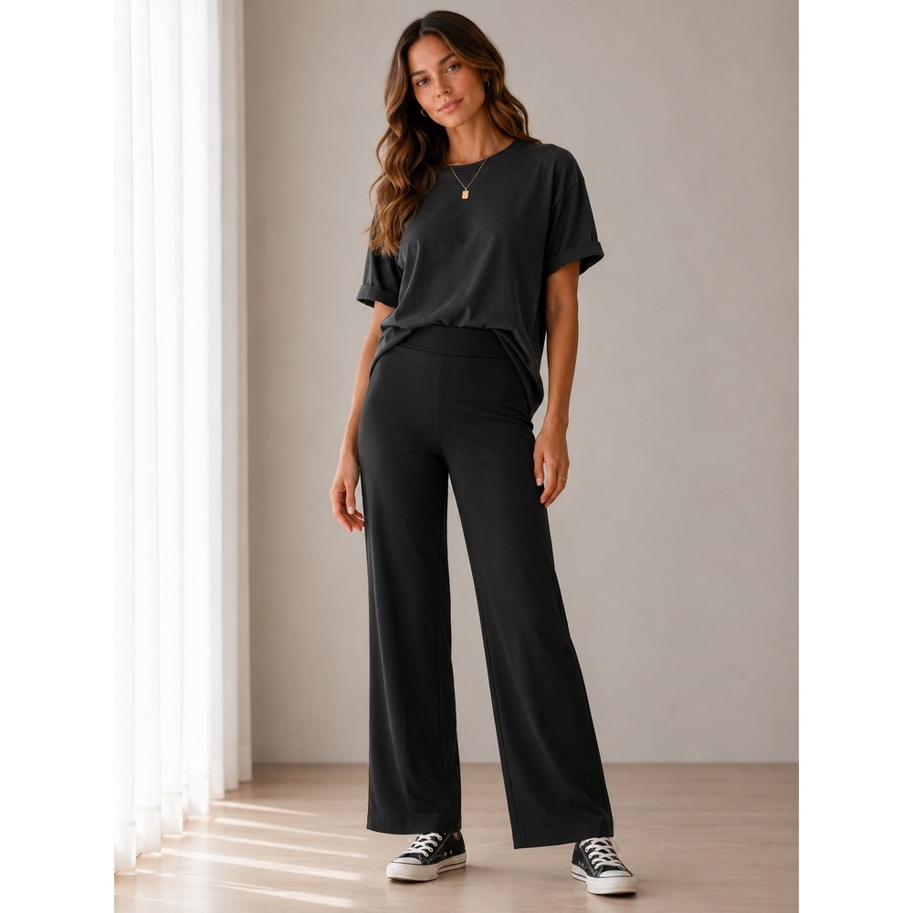Talbots Stretch Straight Leg Dress Pants Brown Side Zip Professional Trousers